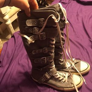 Knee high converse